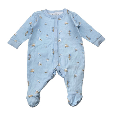 Unisex Rock a Bye Baby, cotton coverall / romper, EUC, size 000,  