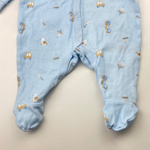 Unisex Rock a Bye Baby, cotton coverall / romper, EUC, size 000,  