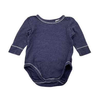 Unisex Underworks, brushed cotton thermal bodysuit / romper, GUC, size 00,  