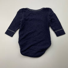 Load image into Gallery viewer, Unisex Underworks, brushed cotton thermal bodysuit / romper, GUC, size 00,  
