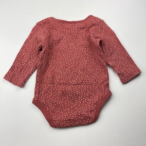 Unisex Anko, cotton bodysuit / romper, GUC, size 00,  