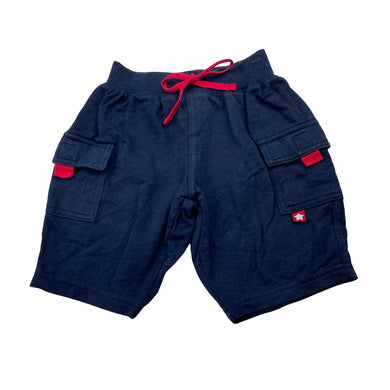 Boys NOW, vintage navy cotton pants / bottoms, elasticated, GUC, size 00,  