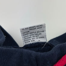 Load image into Gallery viewer, Boys NOW, vintage navy cotton pants / bottoms, elasticated, GUC, size 00,  