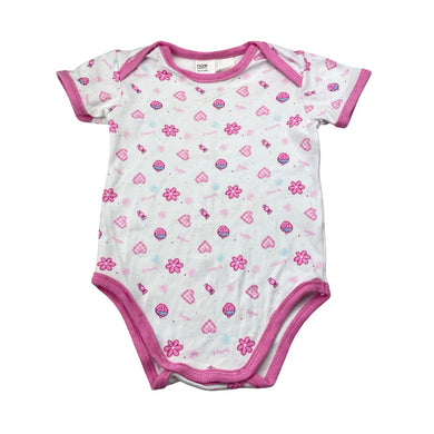 Girls NOW, cotton bodysuit / romper, GUC, size 0,  