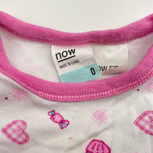 Load image into Gallery viewer, Girls NOW, cotton bodysuit / romper, GUC, size 0,  