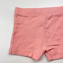 Load image into Gallery viewer, Girls Anko, pink ribbed bike shorts, EUC, size 1,  