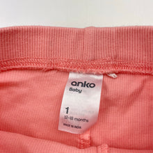 Load image into Gallery viewer, Girls Anko, pink ribbed bike shorts, EUC, size 1,  