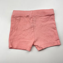Load image into Gallery viewer, Girls Anko, pink ribbed bike shorts, EUC, size 1,  
