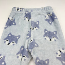 Load image into Gallery viewer, Unisex Baby Berry, fleece winter pyjama pants, foxes, FUC, size 1,  