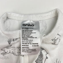 Load image into Gallery viewer, Unisex Anko, lightweight organic cotton swaddle sleeping bag, EUC, size 0000-000,  