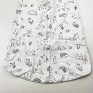 Unisex Anko, lightweight organic cotton swaddle sleeping bag, EUC, size 0000-000,  