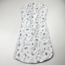 Load image into Gallery viewer, Unisex Anko, lightweight organic cotton swaddle sleeping bag, EUC, size 0000-000,  