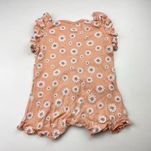 Load image into Gallery viewer, Girls Baby Berry, floral cotton romper, GUC, size 1,  