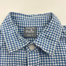 Load image into Gallery viewer, Boys Ollie&#39;s Place, lightweight cotton short sleeve shirt, GUC, size 1,  