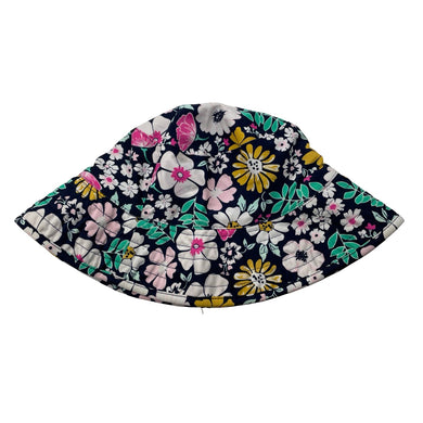 Girls Wavezone, reversible floral swim hat, GUC, size 6-8,  