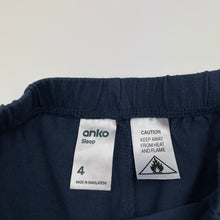 Load image into Gallery viewer, Boys Anko, soft feel pyjama shorts, elasticated, EUC, size 4,  