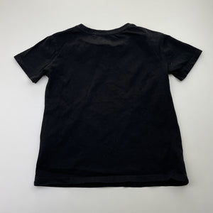Unisex Anko, black cotton te / top, EUC, size 6,  