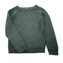 Load image into Gallery viewer, Boys Tilt, khaki ribbed knit sweater / jumper, armpit to armpit: 35cm, armpit to cuff: 33cm, EUC, size 7-8,  