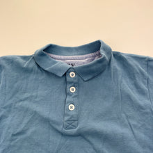 Load image into Gallery viewer, Boys ZY Collection, blue polo shirt top, GUC, size 7-8,  