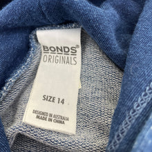 Load image into Gallery viewer, Unisex Bonds, Originals cotton lightweight hoodie sweater, GUC, size 14,  