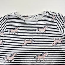 Load image into Gallery viewer, Girls Target, cotton pyjama tee / top, unicorns, GUC, size 10,  
