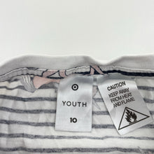 Load image into Gallery viewer, Girls Target, cotton pyjama tee / top, unicorns, GUC, size 10,  