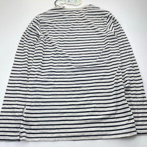 Boys SCOTCH & SODA, striped cotton long sleeve tee / top, NEW, size 14,  