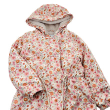 Load image into Gallery viewer, Girls Target, floral hooded jacket / coat, EUC, size 6,  
