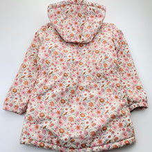 Load image into Gallery viewer, Girls Target, floral hooded jacket / coat, EUC, size 6,  