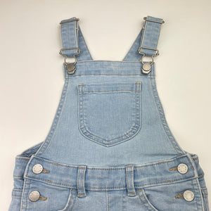 Girls Target, stretch denim overalls / shortalls, FUC, size 3,  