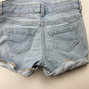 Girls Target, stretch denim overalls / shortalls, FUC, size 3,  