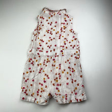 Load image into Gallery viewer, Girls Anko, lightweight floral cotton playsuit, EUC, size 3,  