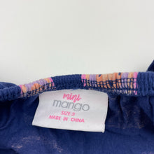 Load image into Gallery viewer, Girls Mango, cotton summer playsuit, EUC, size 3,  