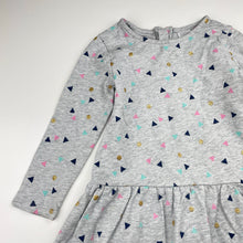 Load image into Gallery viewer, Girls Target, cotton long sleeve dress, EUC, size 3, L: 48cm at front