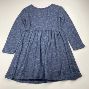 Girls Target, lightweight knit long sleeve dress, EUC, size 3, L: 50cm