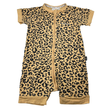 Unisex Bonds, animal print zip Wondersuit / zippy / romper, GUC, size 3,  