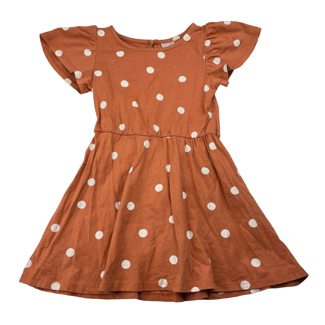 Girls Target, cotton casual dress, EUC, size 3, L: 46cm
