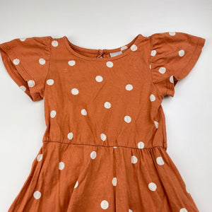 Girls Target, cotton casual dress, EUC, size 3, L: 46cm