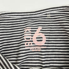 Load image into Gallery viewer, Girls Cotton On, striped cotton long sleeve dress, GUC, size 6, L: 61cm