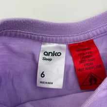 Load image into Gallery viewer, Girls Anko, nightie / night dress, cupcake, EUC, size 6,  