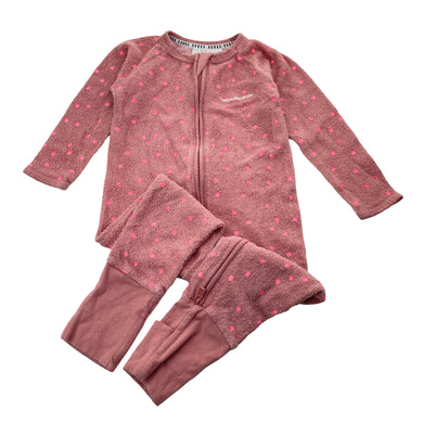 Girls Bonds, terry zip Wondersuit / zippy / romper, GUC, size 1,  
