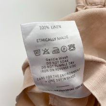 Load image into Gallery viewer, Girls HUBBLE + DUKE, pink linen overalls / shortalls, GUC, size 0,  