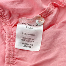 Load image into Gallery viewer, Girls GHANDA, lined oink cotton summer dress, EUC, size 1-2 , L: 41cm