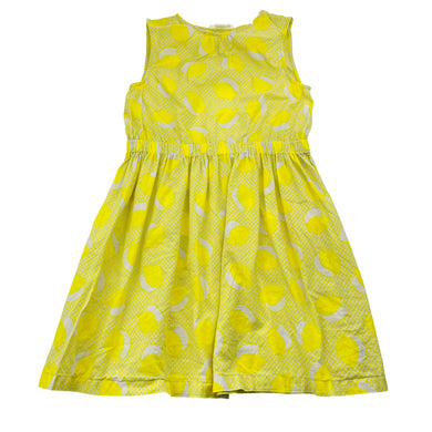 Girls Country Road, lightweight cotton dress, small light marks, FUC, size 7, L: 63cm