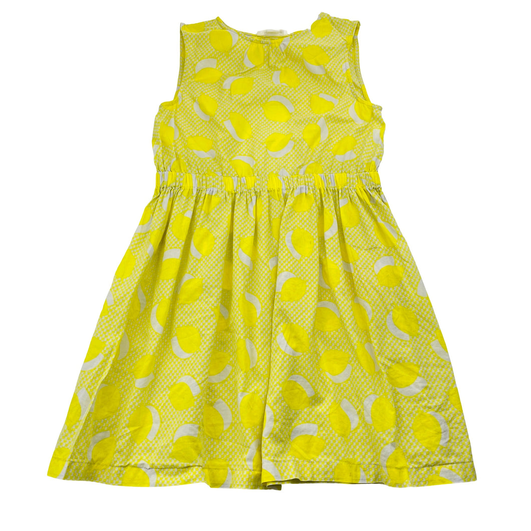Girls Country Road, lightweight cotton dress, small light marks, FUC, size 7, L: 63cm