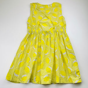 Girls Country Road, lightweight cotton dress, small light marks, FUC, size 7, L: 63cm
