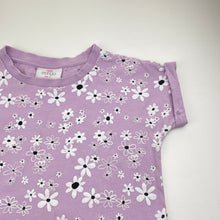 Load image into Gallery viewer, Girls Mango, floral cotton casual dress, GUC, size 7, L: 54cm