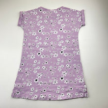 Load image into Gallery viewer, Girls Mango, floral cotton casual dress, GUC, size 7, L: 54cm