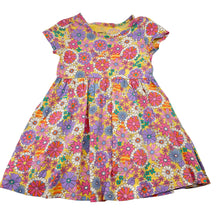 Load image into Gallery viewer, Girls Anko, colourful floral cotton dfress, GUC, size 3, L: 49cm