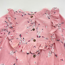Load image into Gallery viewer, Girls Milkshake, floral corduroy cotton dress, FUC, size 3, L: 49cm